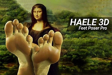 Steam VR游戏《脚部绘图》HAELE 3D – Feet Poser
