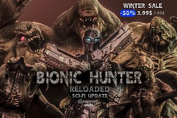 Oculus Quest 游戏《仿生猎人VR》Bionic Hunter Reloaded VR恐怖射击游戏下载