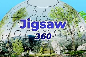 Oculus Quest游戏《360°全图拼图》Jigsaw 360° 益智VR游戏 (Oculus Quest VR 手部追踪）下载