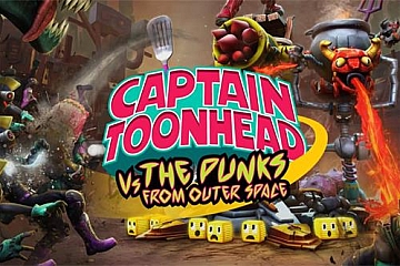 Oculus Quest 游戏《卡通头船长 vs 来自外太空的朋克》Captain ToonHead vs the Punks from Outer Space