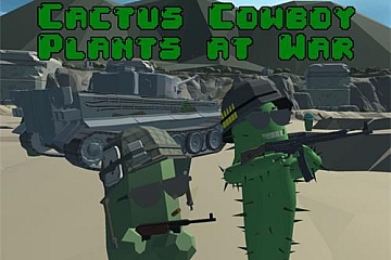 Oculus Quest 游戏《仙人掌战争》Cactus Cowboy – Plants At War VR