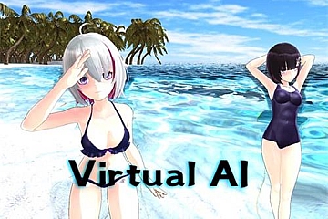 Steam VR游戏《虚拟AI-咪咔》Virtual AI – Aki & Mika下载