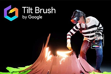 Oculus Quest 游戏《倾斜的刷子/谷歌绘画》Tilt Brush下载