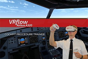 Oculus Quest 游戏《飞行模拟 空客 A320》VRflow Airbus A320