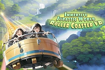 Steam VR游戏《沉浸式侏罗纪世界过山车》Immersive Jurassic World Roller Coaster VR