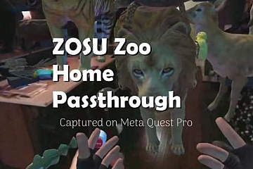 Oculus Quest 游戏《动物园之家通行证》ZOSU Zoo Home Passthrough VR下载
