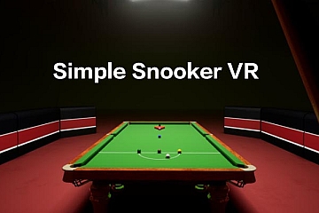 Steam VR游戏《斯诺克台球》Simple Snooker VR下载